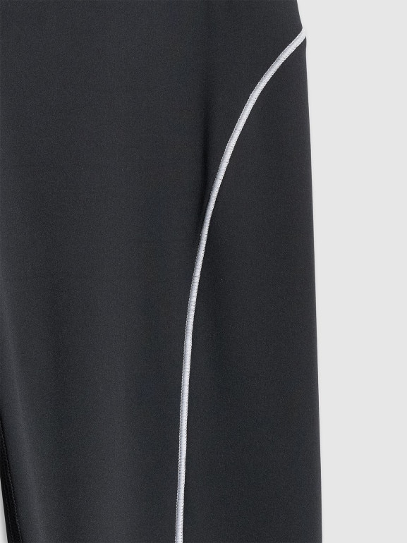 Damskie legginsy do jogi 4F 4FRSS26TFTIF495 - czarne