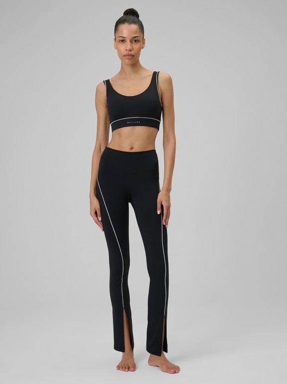 Damskie legginsy do jogi 4F 4FRSS26TFTIF495 - czarne