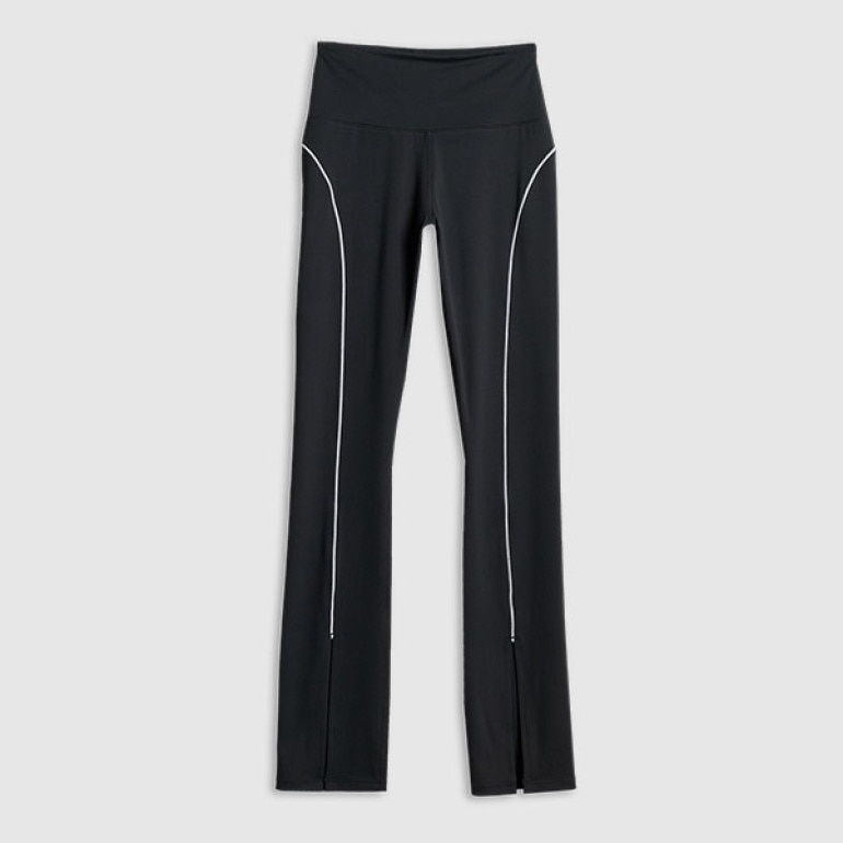Damskie legginsy do jogi 4F 4FRSS26TFTIF495 - czarne