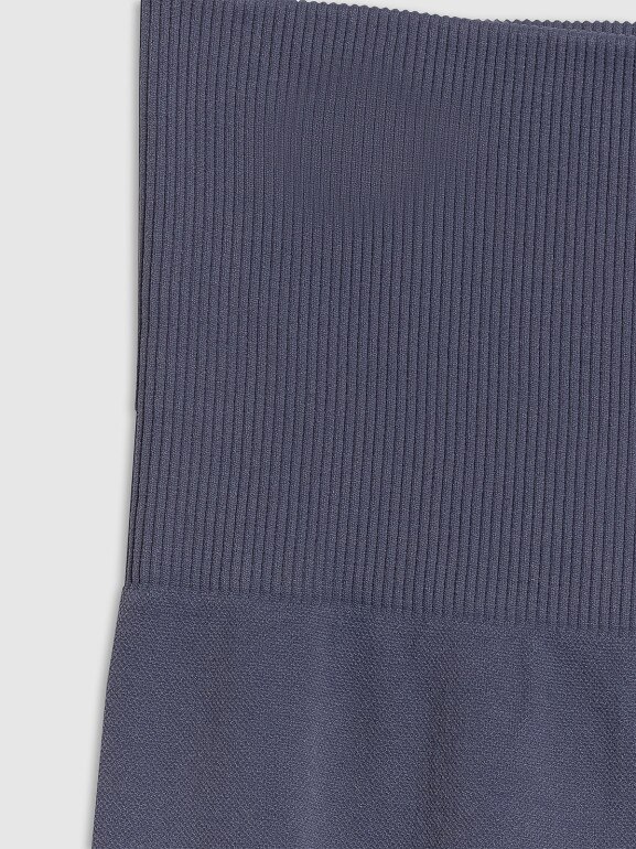 Damskie legginsy do jogi i pilatesu 4F 4FRAW25TFTIF451 - granatowe