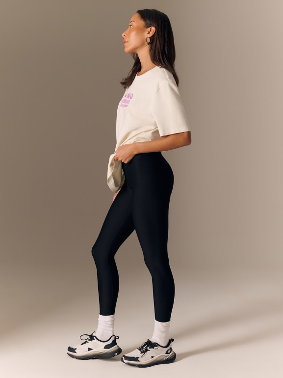Damskie legginsy dzianinowe 4F 4FRSS26TTIGF328 - czarne