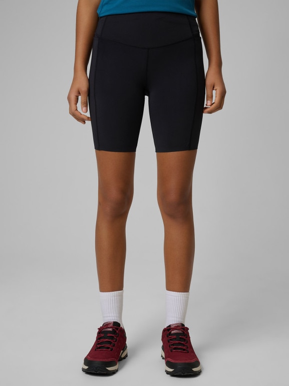 Damskie legginsy kolarki trekkingowe 4F 4FWSS26TFSTF067 - czarne