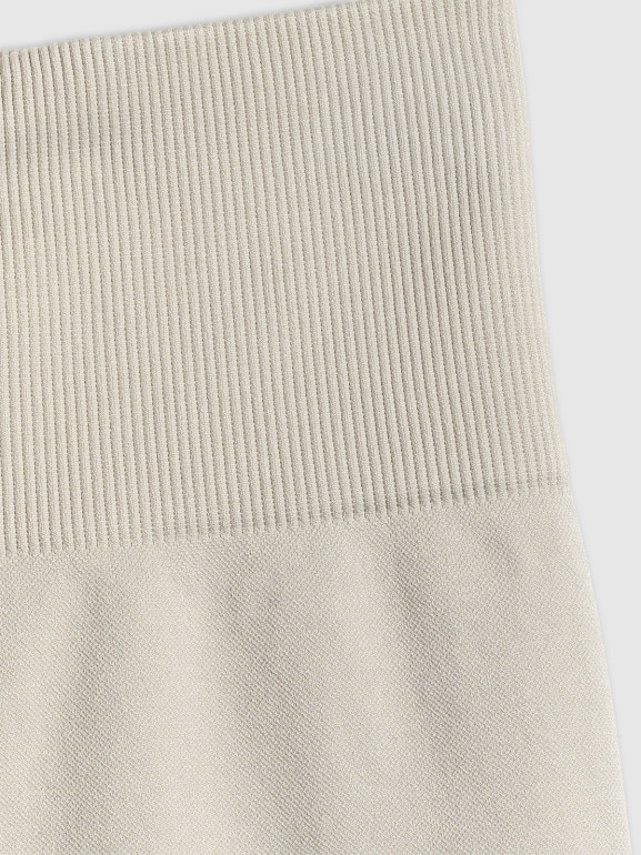Damskie legginsy kolarki treningowe 4F 4FWSS26TFSTF109 - beżowe