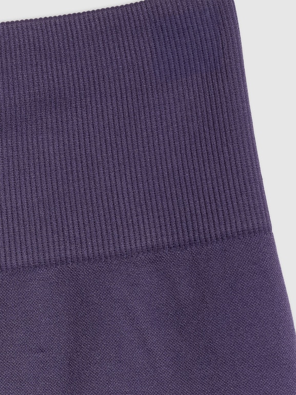 Damskie legginsy kolarki treningowe 4F 4FWSS26TFSTF109 - fioletowe