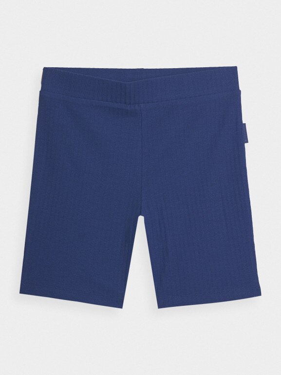 Damskie legginsy krótkie 4F 4FRSS25TSTIF016 - granatowe