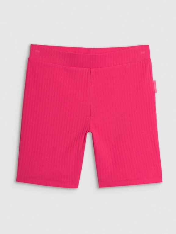 Damskie legginsy krótkie 4F 4FRSS25TSTIF016 - różowe