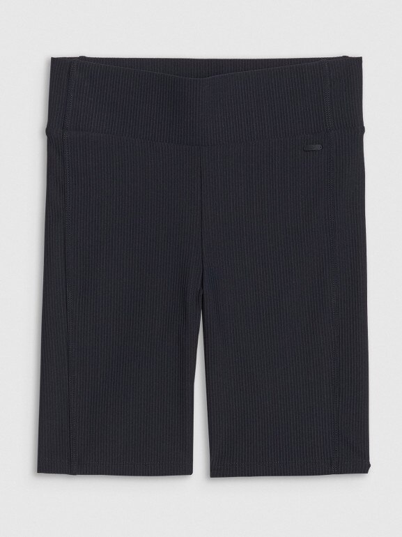 Damskie legginsy krótkie basic 4F 4FRSS25TSTIF020 - czarne