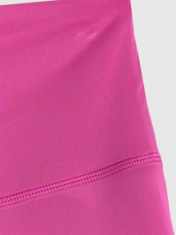 Damskie legginsy krótkie treningowe 4F 4FWSS26TFSTF086 - różowe
