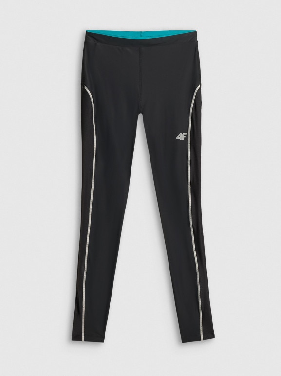 Damskie legginsy trekkingowe 4F 4FWSS26TFTRF1329 - czarne