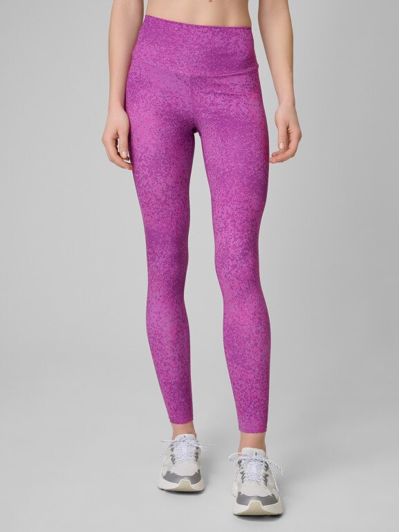 Damskie legginsy treningowe 44FRSS26TFTIF529 - różowe