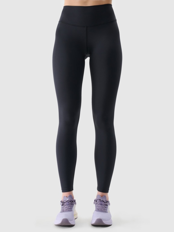 Damskie legginsy treningowe 4F 4FRSS25TFTIF307 - czarne