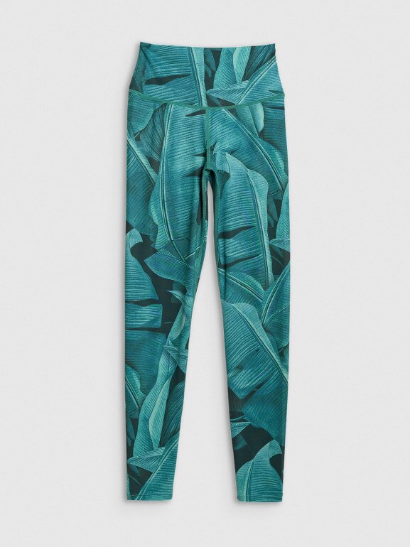 Damskie legginsy treningowe 4F 4FRSS25TFTIF408 - multikolor