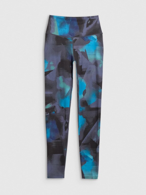Damskie legginsy treningowe 4F 4FRSS25TFTIF408 - multikolor