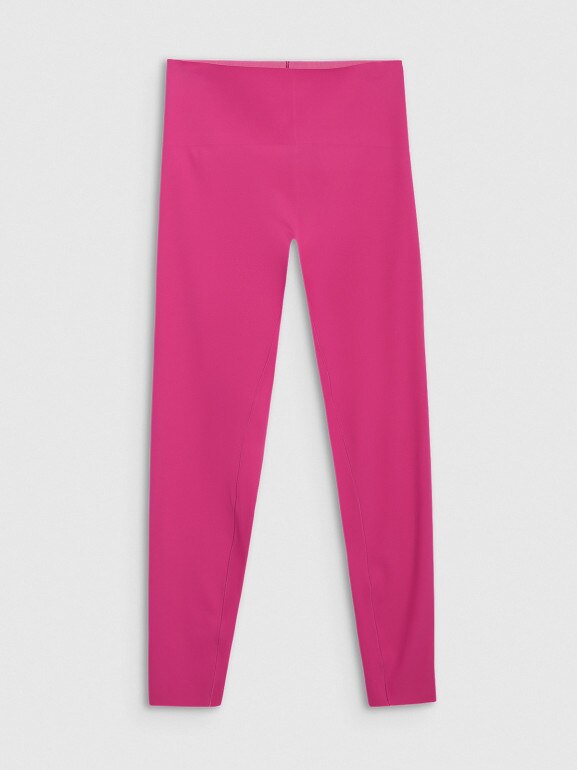 Damskie legginsy treningowe 4F 4FWAW25TFTIF358 - różowe