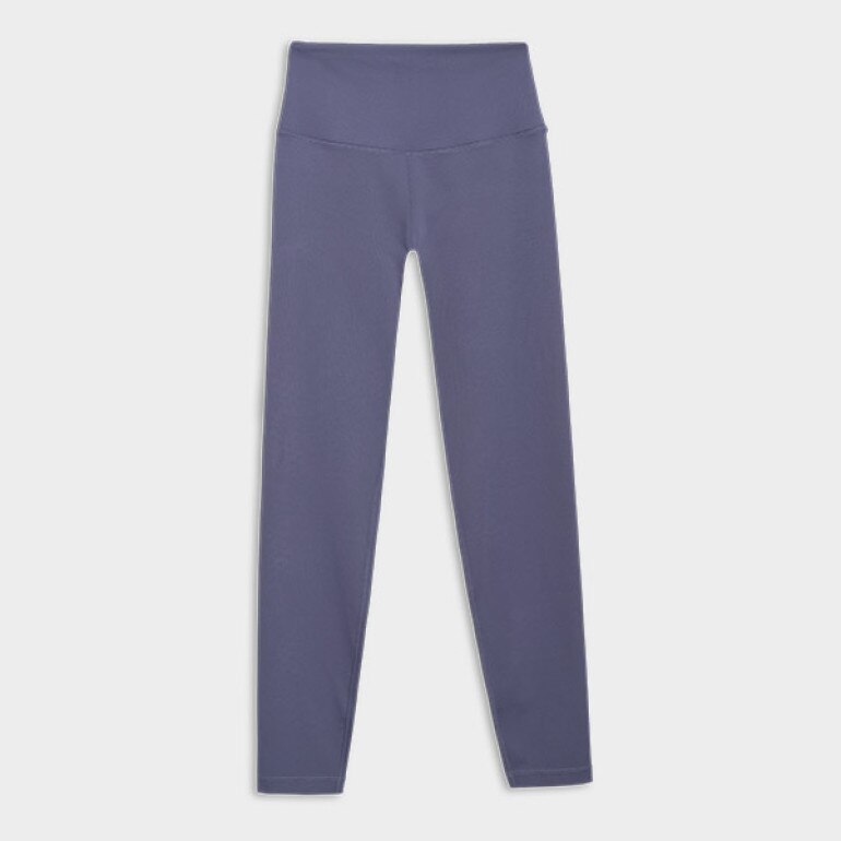 Damskie legginsy treningowe 4F 4FWAW25TFTIF360 - niebieskie