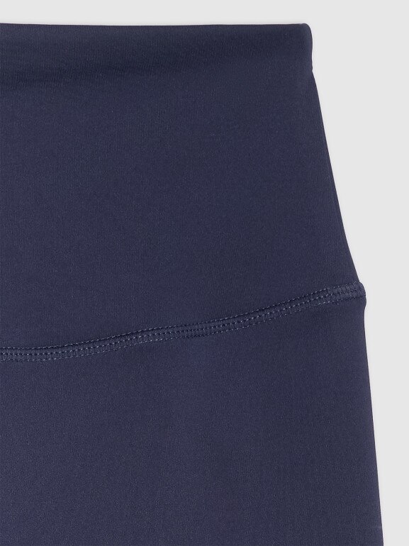 Damskie legginsy treningowe 4F 4FWAW25TFTIF360 - granatowe