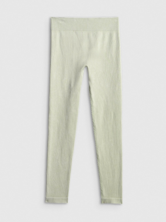 Damskie legginsy treningowe 4F 4FWSS26TFTIF399 - zielone