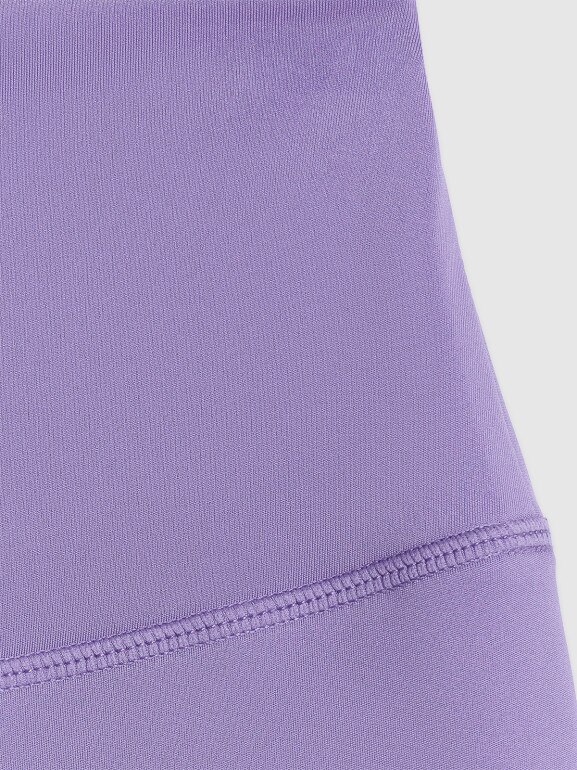 Damskie legginsy treningowe 4F 4FWSS26TFTIF418 - fioletowe