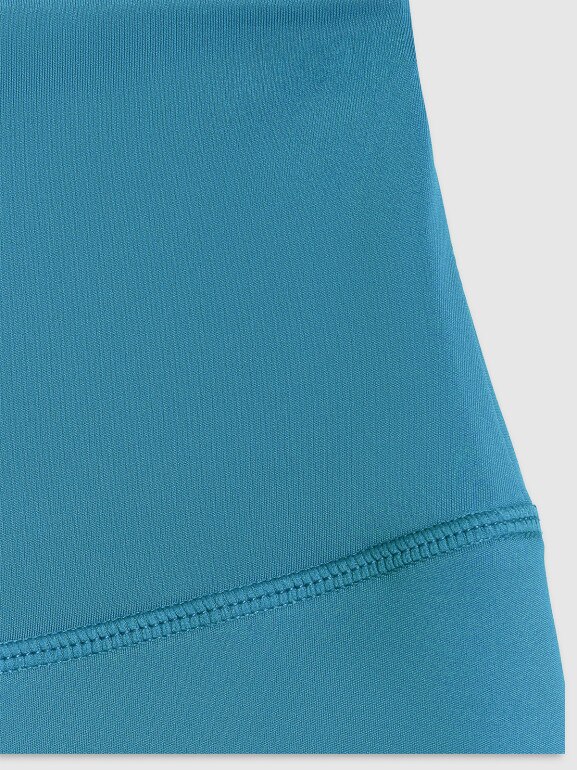 Damskie legginsy treningowe 4F 4FWSS26TFTIF418 - turkusowe