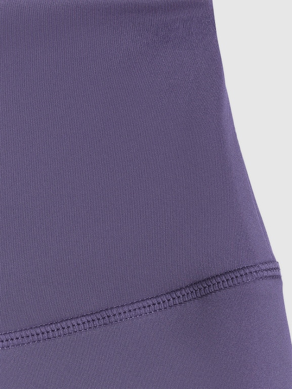 Damskie legginsy treningowe 4F 4FWSS26TFTIF419 - fioletowe