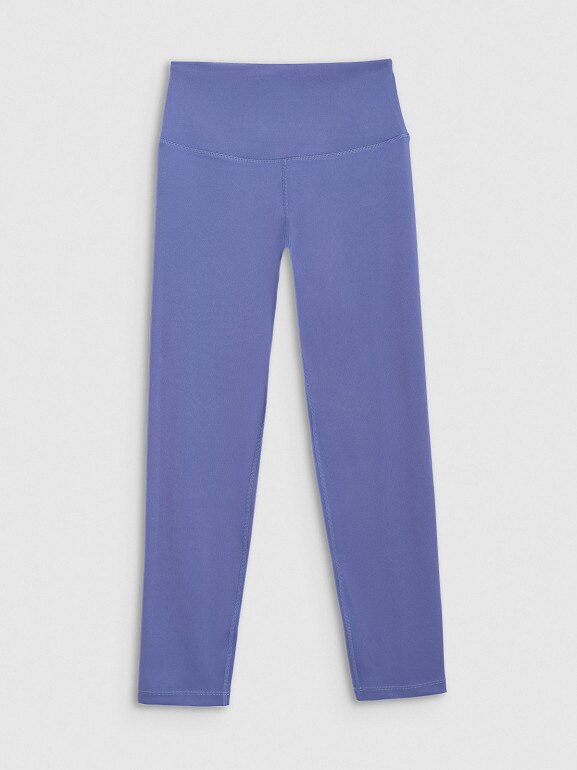 Damskie legginsy treningowe 7/8 4F 4FWAW25TFTIF361 - granatowe