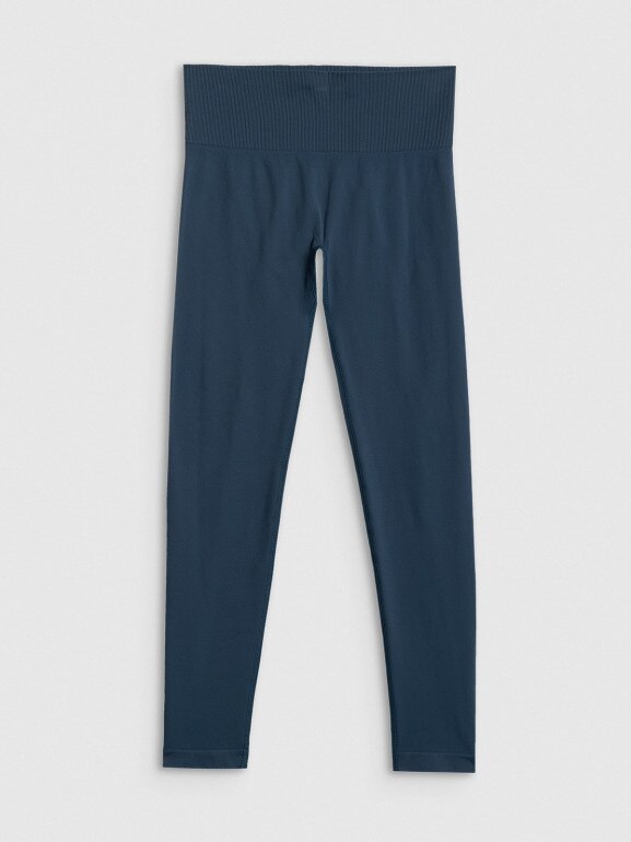 Damskie legginsy treningowe damskie 4F 4FRSS26TFTIF502 - zielone