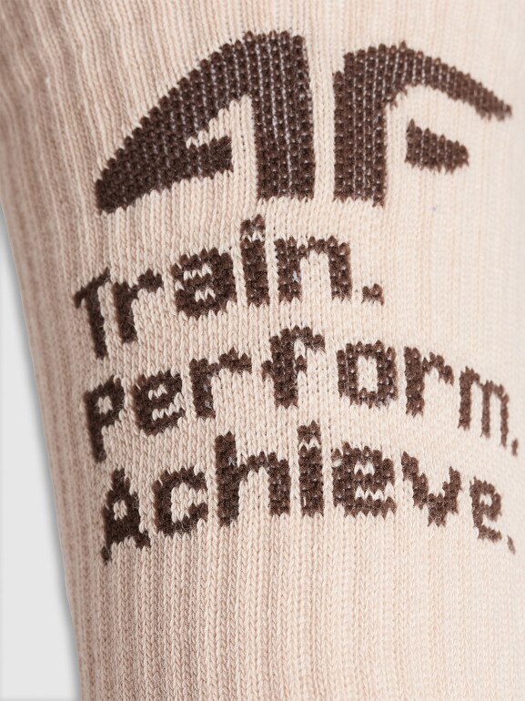 Damskie skarpetki (2-pack) 4F 4FRAW25USOCF521 - multikolor