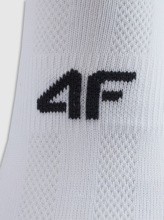 Damskie skarpetki treningowe (3-pack) 4F 4FWMM00UFSOF373 - białe