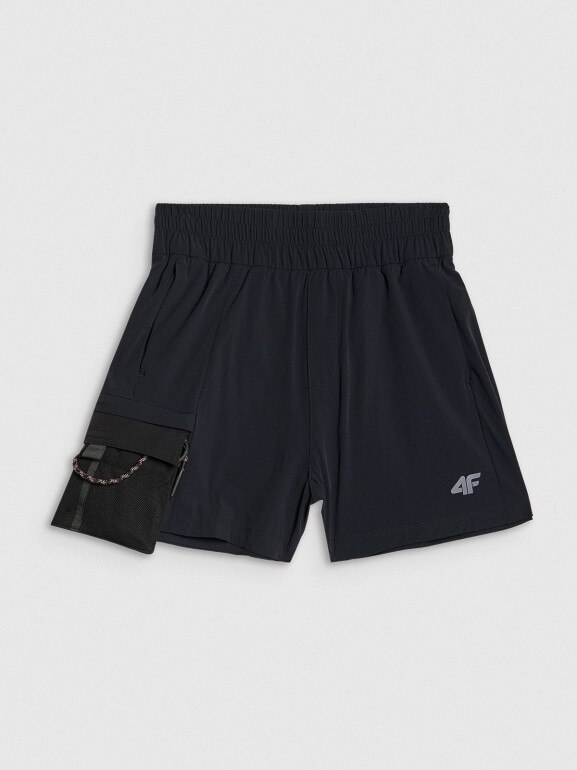 Damskie spodenki trekkingowe 4F 4FWSS25TFSHF0953 - czarne