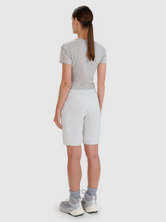 Damskie spodenki trekkingowe 4F 4FWSS25TFSHF0954 - szare