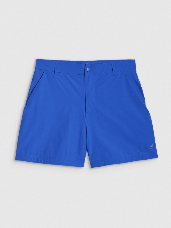 Damskie spodenki trekkingowe 4F 4FWSS25TFSHF0994 - niebieskie