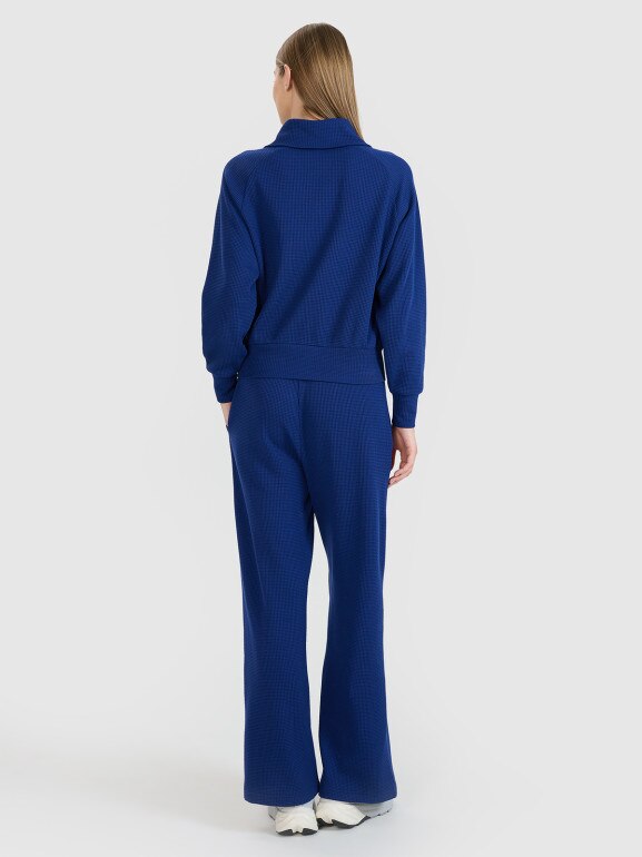 Damskie spodnie dresowe 4F 4FRSS25TTROF1397 - niebieskie
