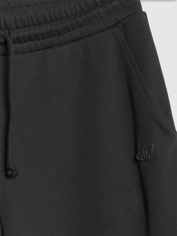 Damskie spodnie dresowe 4F 4FWAW25TTROF1204 - czarne