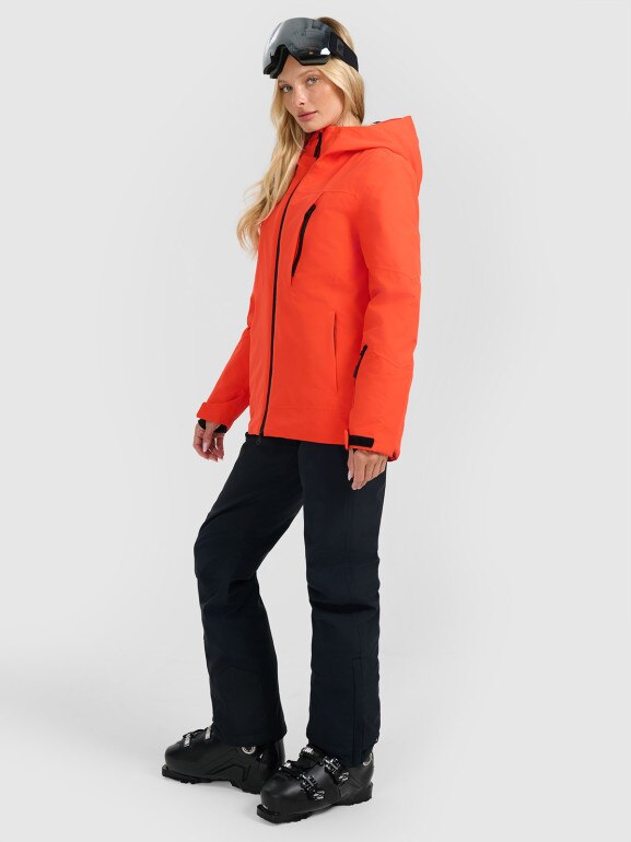 Damskie spodnie narciarskie 4F 4FWAW25TFTRF0944 - czarne