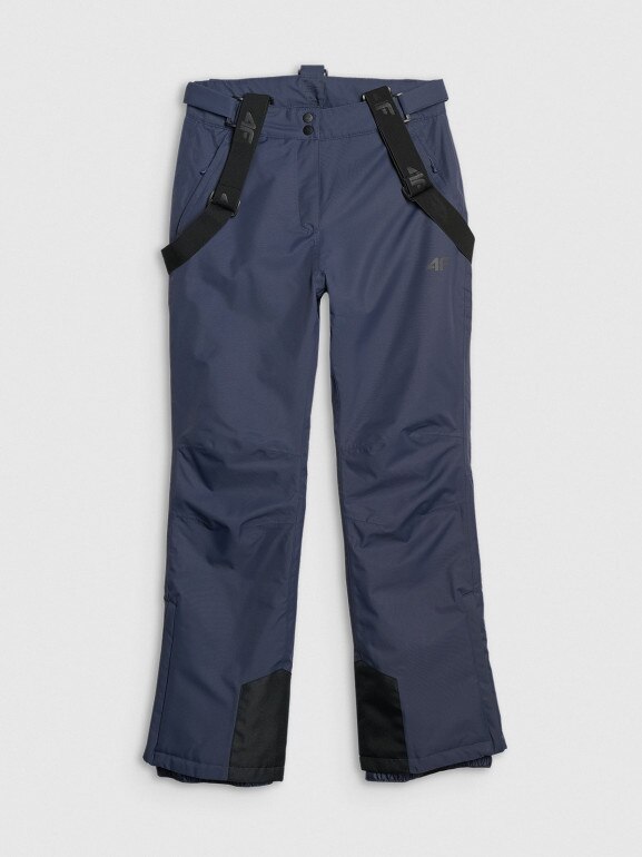Damskie spodnie narciarskie 4F 4FWAW25TFTRF1157 - granatowe