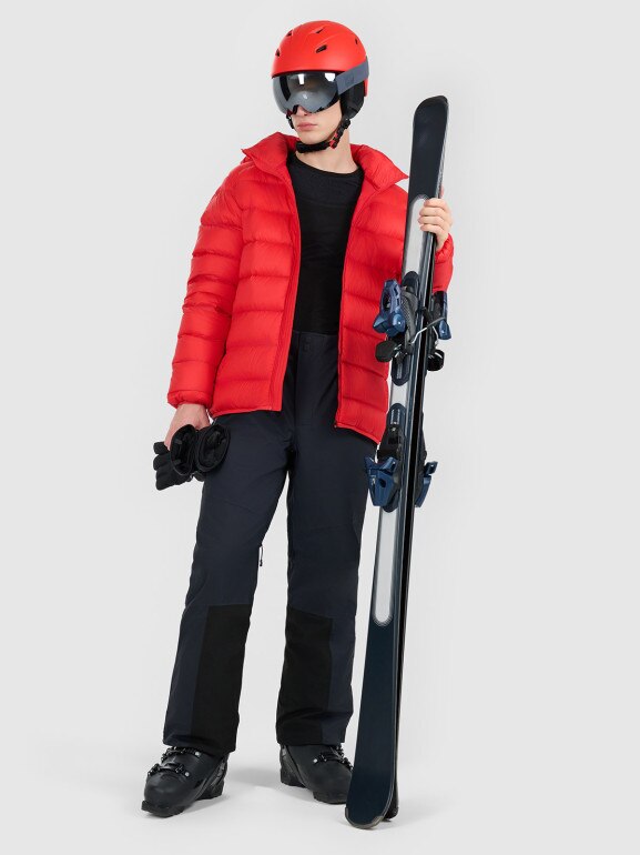 Damskie spodnie narciarskie z szelkami Dermizax 20000 4F 4FWAW25TFTRM0902 - czarne