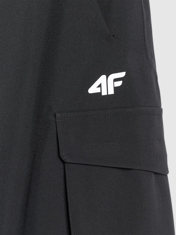 Damskie spodnie snowboardowe 4F 4FWAW25TFTRF1220 - czarne