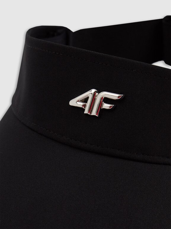 Daszek sportowy uniseks 4F 4FRSS26ACABU642 - czarny