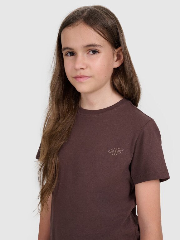 Dziecięcy t-shirt (2-pack) 4F 4FJRAW25TTSHU3157 - multikolor