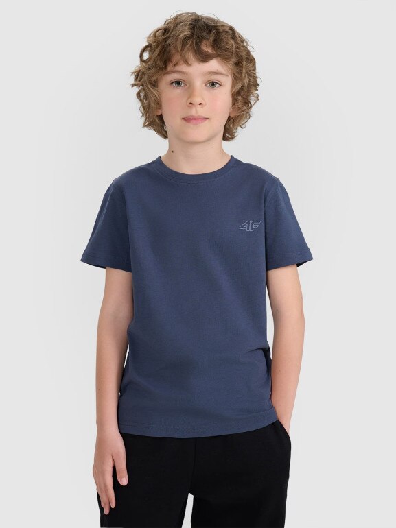 Dziecięcy t-shirt (2-pack) 4F 4FJRAW25TTSHU3157 - multikolor