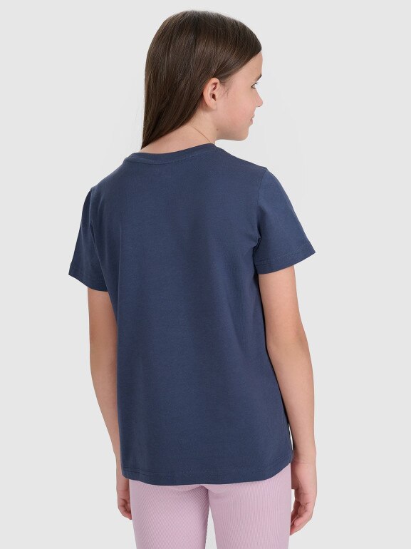 Dziecięcy t-shirt (2-pack) 4F 4FJRAW25TTSHU3157 - multikolor
