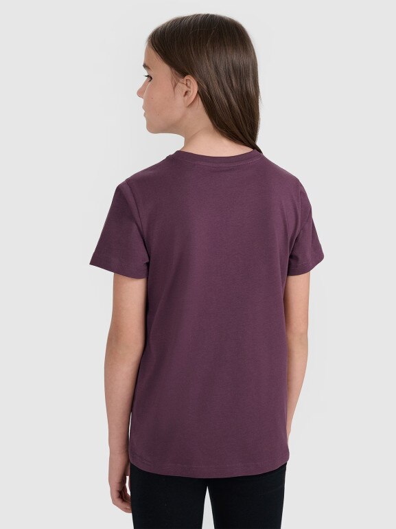 Dziecięcy t-shirt (2-pack) 4F 4FJRAW25TTSHU3157 - multikolor