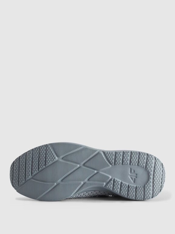 Dziecięce buty sportowe 4F 4FJRSS25FSPOM181 - szare
