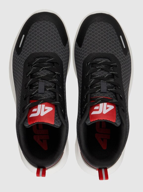 Chłopięce buty sportowe VELOSPEED 4F 4FJRSS26FSPOM244 - szare