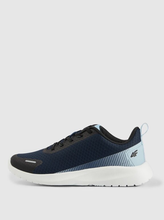 Chłopięce buty sportowe VELOSPEED 4F 4FJRSS26FSPOM244 - granatowe