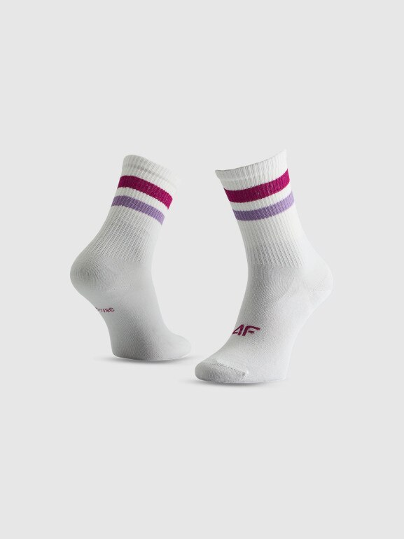 Dziewczęce skarpetki (2-pack) 4F 4FJRSS26USOCF666 - multikolor