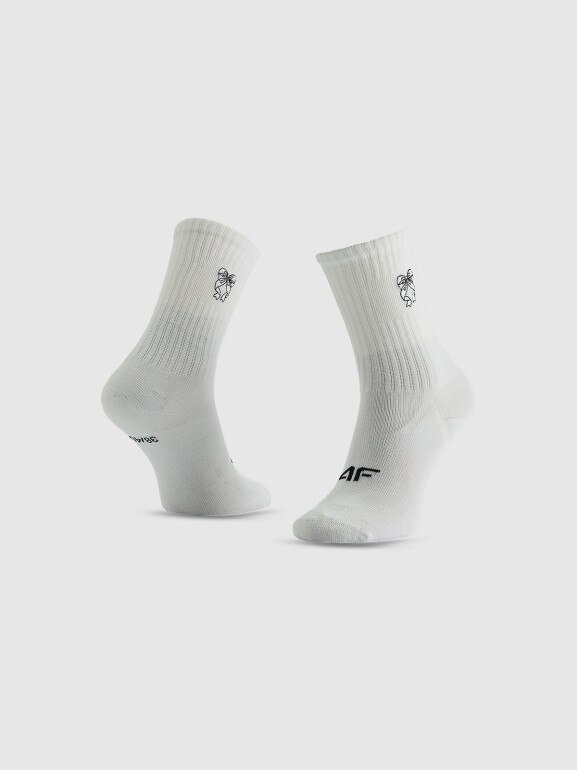 Dziewczęce skarpetki (2-pack) 4F 4FJRSS26USOCF668 - multikolor