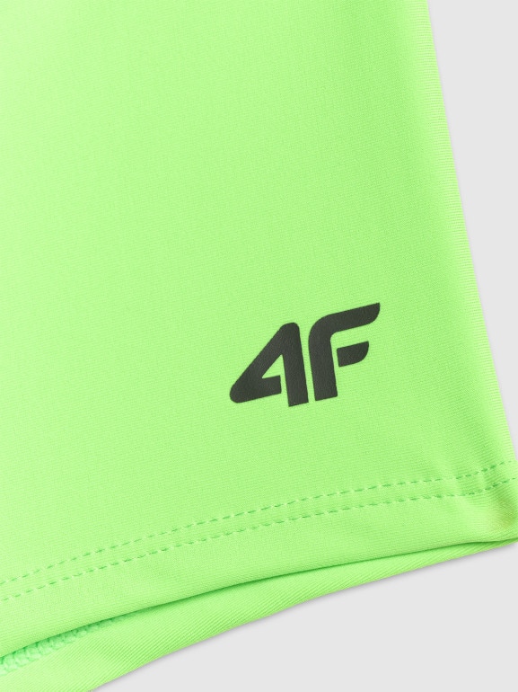 Chłopięce kąpielówki 4F 4FJRSS26USWTM077 - zielone