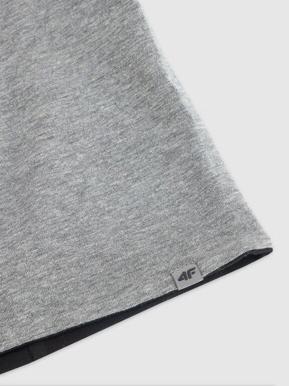 Dziecięca czapka beanie dwustronna 4F 4FJWAW25ACAPU603 - szara