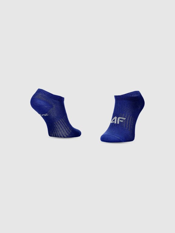 Chłopięce skarpetki za kostkę (3-pack) 4F 4FJWMM00USOCM498 - multikolor